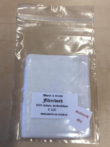 Filterdoek grofmazig voor olie